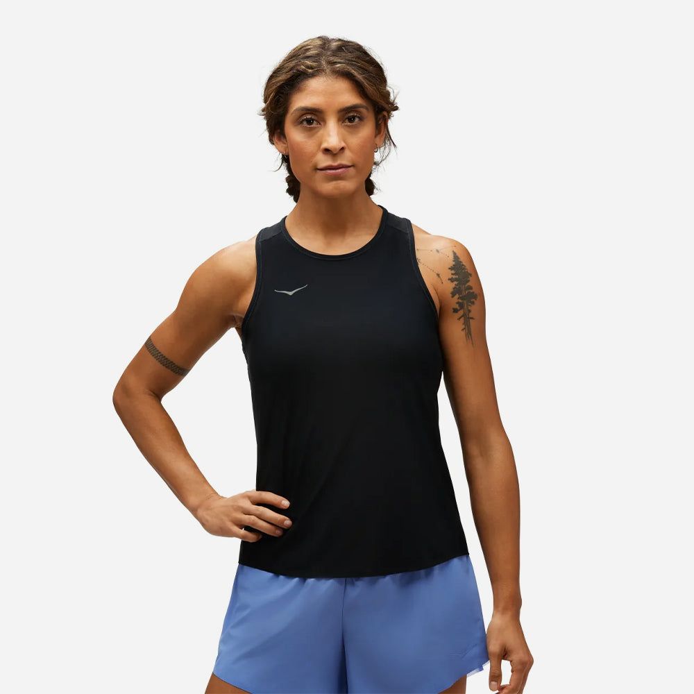 Hoka - Áo ba lỗ chạy bộ nữ Airolite Tank Running Top