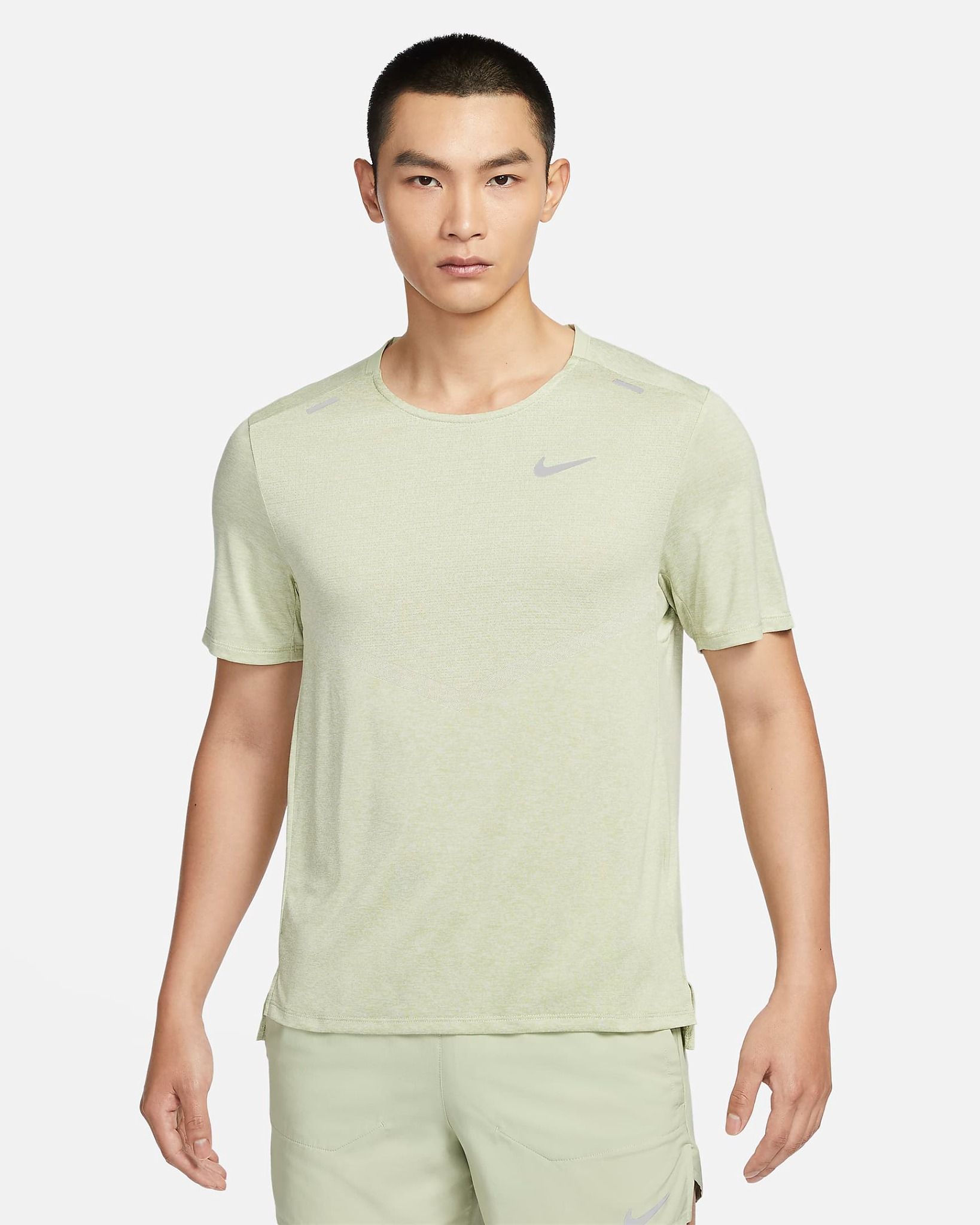 Nike - Áo tay ngắn thể thao Nam Dri-FIT Rise 365 Men's Short-Sleeve Running Top