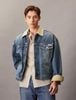 Calvin Klein - Áo khoác jeans CK nam 80s Icon Denim Trucker Jacket