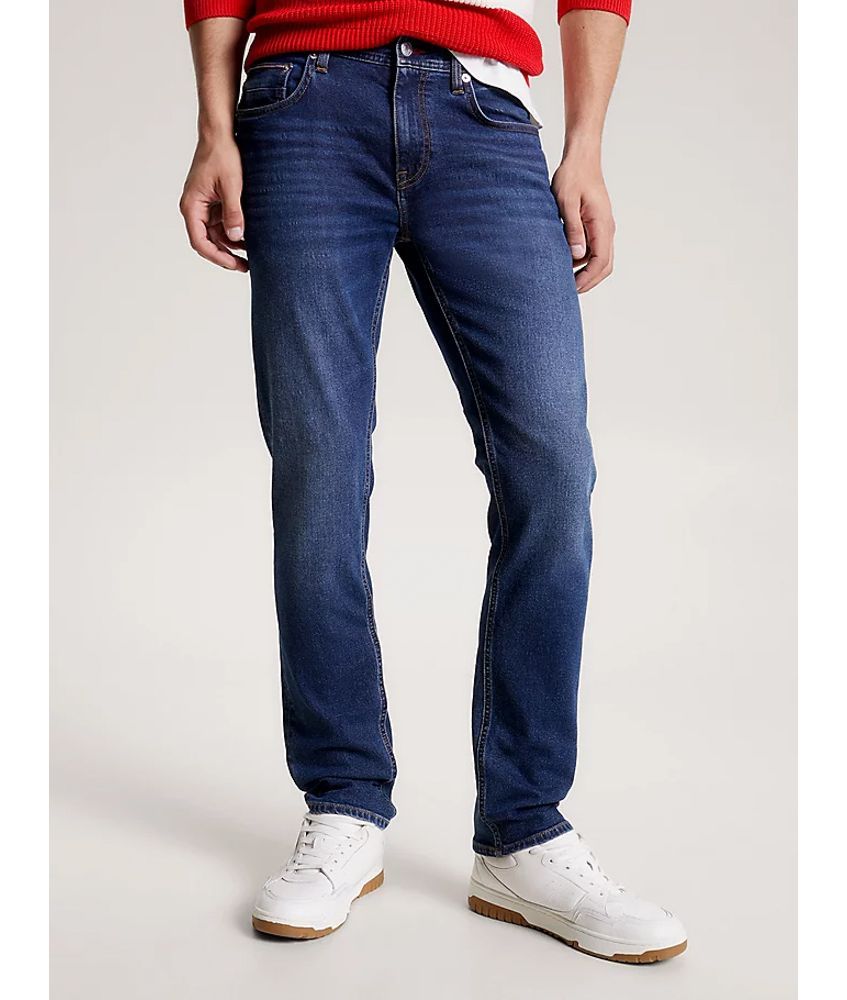 Tommy Hilfiger - Quần jeans nam Men's Blue Denton TH Straight Sterne Jeans