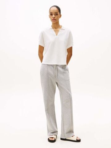 Tommy Hilfiger - Áo polo tay ngắn nữ Women's Lyocell Open Polo
