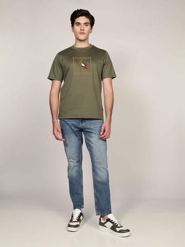 Tommy Hilfiger - Áo thun tay ngắn nam Interlock Pique Icon Tee
