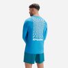 Speedo - Áo bơi tay dài chống nắng nam Men's Speedo Printed Long Sleeve Rash Top