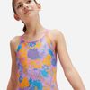 Speedo - Đồ bơi bé gái Speedo Girls Printed Twinstrap Swimsuit