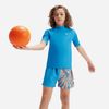 Speedo - Áo bơi tay dài chống nắng bé trai Boys Printed Short Sleeve Rash Top