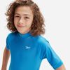 Speedo - Áo bơi tay dài chống nắng bé trai Boys Printed Short Sleeve Rash Top