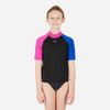 Speedo - Áo bơi tay ngắn chống nắng bé gái Girls Short Sleeve Sun Top