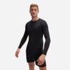 Speedo - Áo bơi tay dài chống nắng nam Men's Speedo End+ Splice Long Sleeve Uv Swim Tee