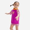 Speedo - Đồ bơi chống nắng bé gái Toddler Girls Short Sleeve Printed Rash Top Set