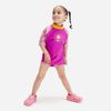 Speedo - Đồ bơi chống nắng bé gái Toddler Girls Short Sleeve Printed Rash Top Set