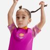 Speedo - Đồ bơi chống nắng bé gái Toddler Girls Short Sleeve Printed Rash Top Set