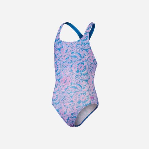 Speedo - Đồ bơi bé gái Girls' Speedo Printed Digital Medalist One Piece