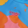 Speedo - Áo bơi tay dài chống nắng bé gái Speedo Long Sleeve Printed Panel Rash Top
