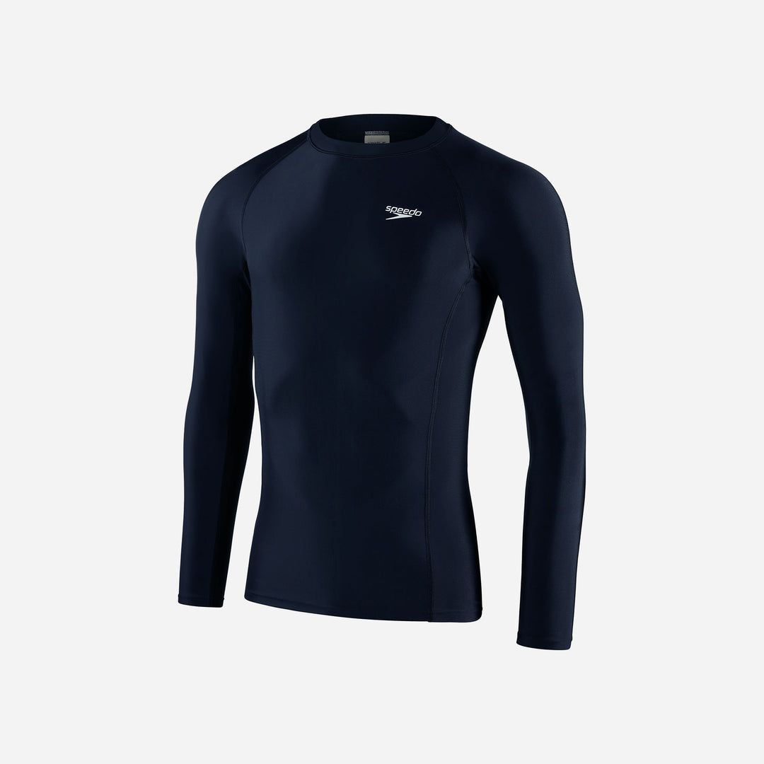 Speedo - Áo bơi tay dài chống nắng nam Essential Long Sleeve Rash Top