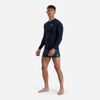 Speedo - Áo bơi tay dài chống nắng nam Essential Long Sleeve Rash Top