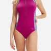 Speedo - Đồ bơi nữ Printed Panel Hydrasuit One Piece Swimwear