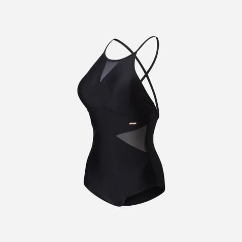 Speedo - Đồ bơi nữ Speedo Lbd2 Mesh Highneck Crossback One Piece Swimwear