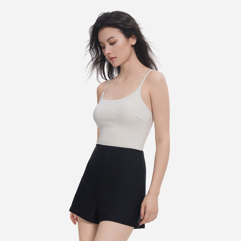 Speedo - Đồ bơi nữ Women's Speedo Female Story Rib Shaping Single Stripe Kneesuit