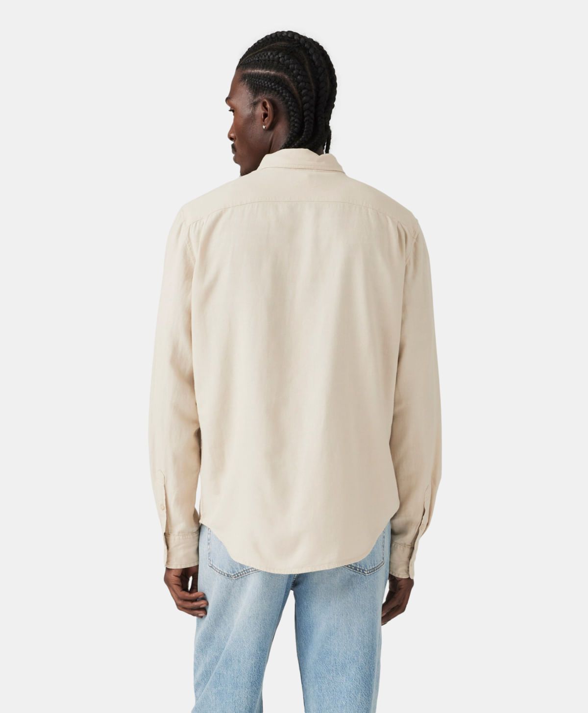 Levi's - Áo sơ mi tay dài nam Sunset Pocket Standard Fit Cotton Linen Shirt