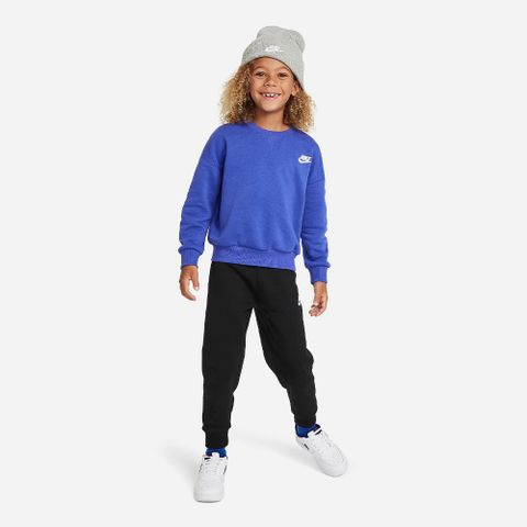 Nike - Bộ quần áo thời trang Bé Trai Fleece Boy's Tracksuit Set Royal