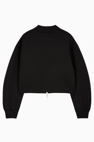 Calvin Klein - Áo khoác ấm CK nữ Oversized Scuba Zip Bomber Jacket