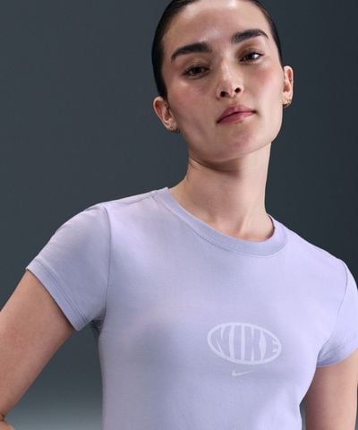 Nike - Áo tay ngắn thể thao Nữ Sportswear Chill Knit Women's T-shirt - 2
