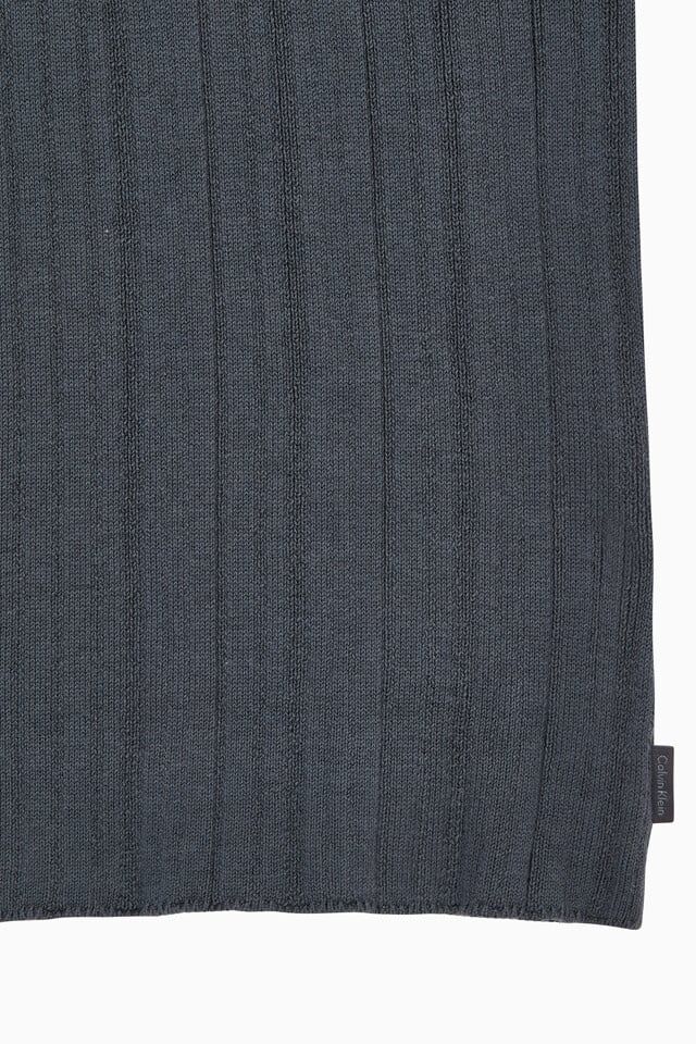 Calvin Klein - Áo tay ngắn thời trang CK nữ Cotton Variegated Rib Crew