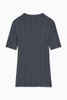 Calvin Klein - Áo tay ngắn thời trang CK nữ Cotton Variegated Rib Crew