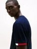 Tommy Hilfiger - Áo thun tay ngắn nam Global Stripe Flag Cuff Tee