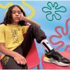 Puma - Giày thể thao thời trang trẻ em Spongebob Rs-X kids' Sneakers