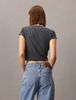 Calvin Klein - Áo len thời trang CK nữ Premium Monogram Baby Tee