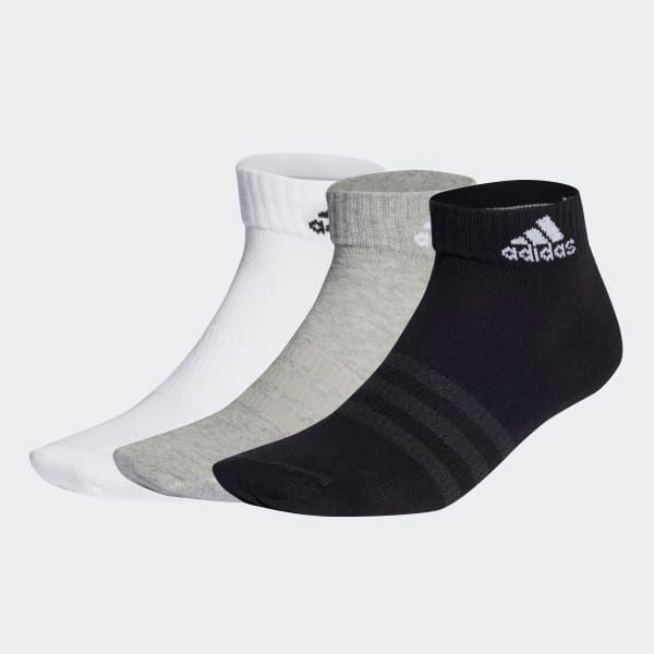 adidas - Vớ tất Nam Nữ Thin and Light Ankle Socks 3 Pairs Lifestyle