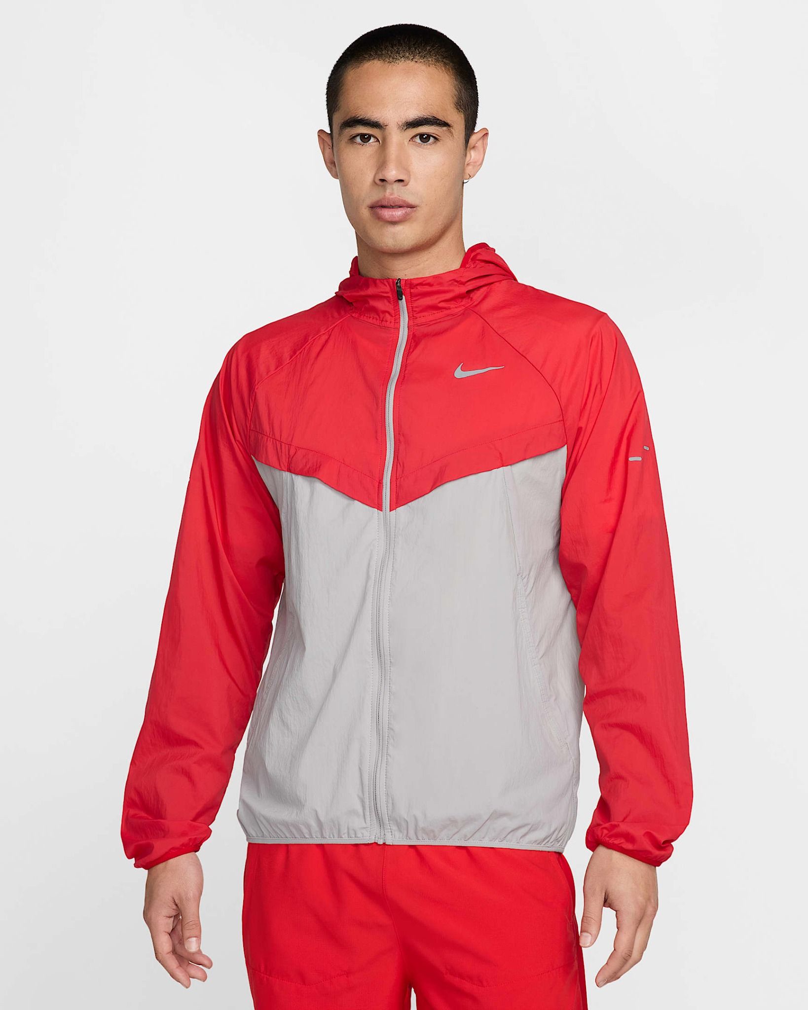 Nike - Áo khoác thể thao Nam Stride Men's Repel UV Running Jacket