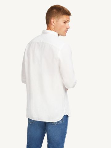 Tommy Hilfiger - Áo sơ mi tay dài nam Premium Linen Shirt