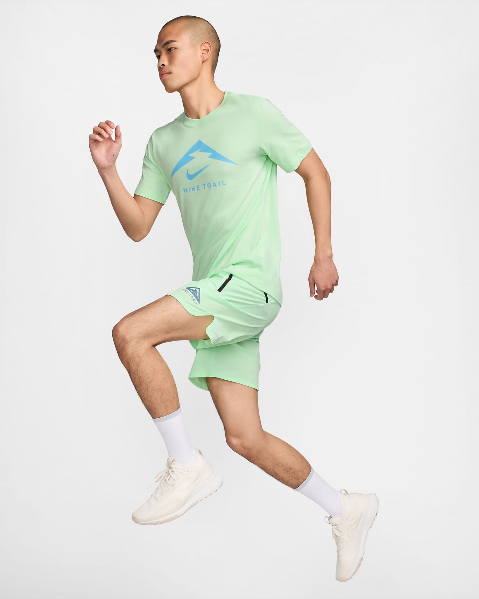 Nike - Áo thun chạy bộ Nam Dri-FIT Men's Trail Running T-Shirt