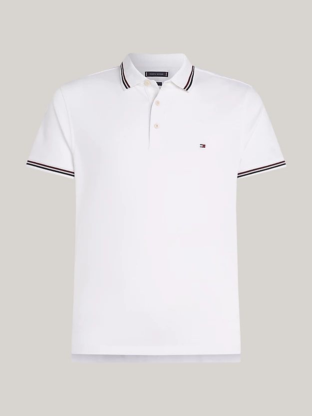 Tommy Hilfiger - Áo polo tay ngắn nam Tipped Slim Fit Polo