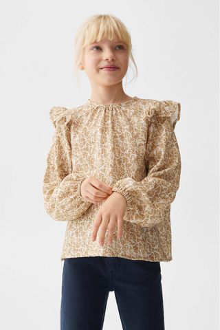 Mango - Áo thời trang bé gái Light Blouse Alba