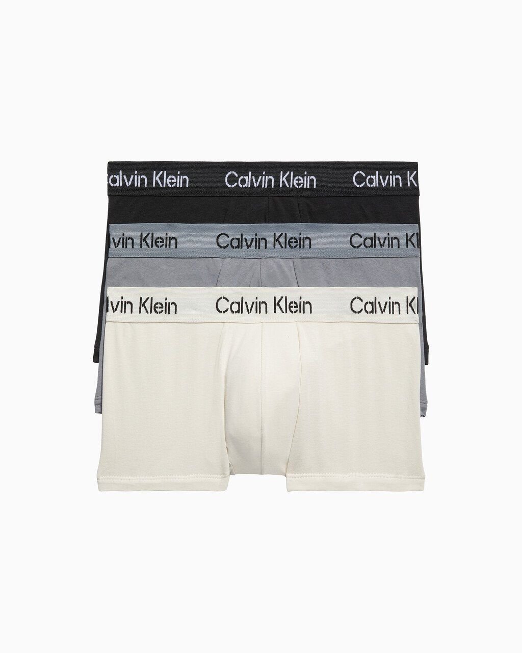 Calvin Klein - Bộ ba quần lót nam Cotton Stretch 3 Pack Low Rise Trunks