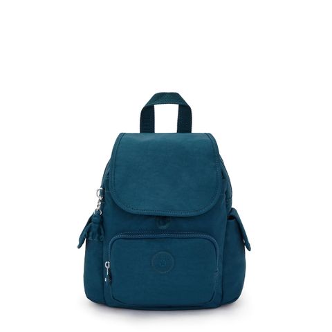 Kipling - Ba lô Nam Nữ City Pack Mini Cosmic Emerald Backpack