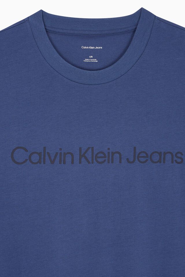 Calvin Klein - Áo phông tay ngắn nam CK Regular Institutional Tee