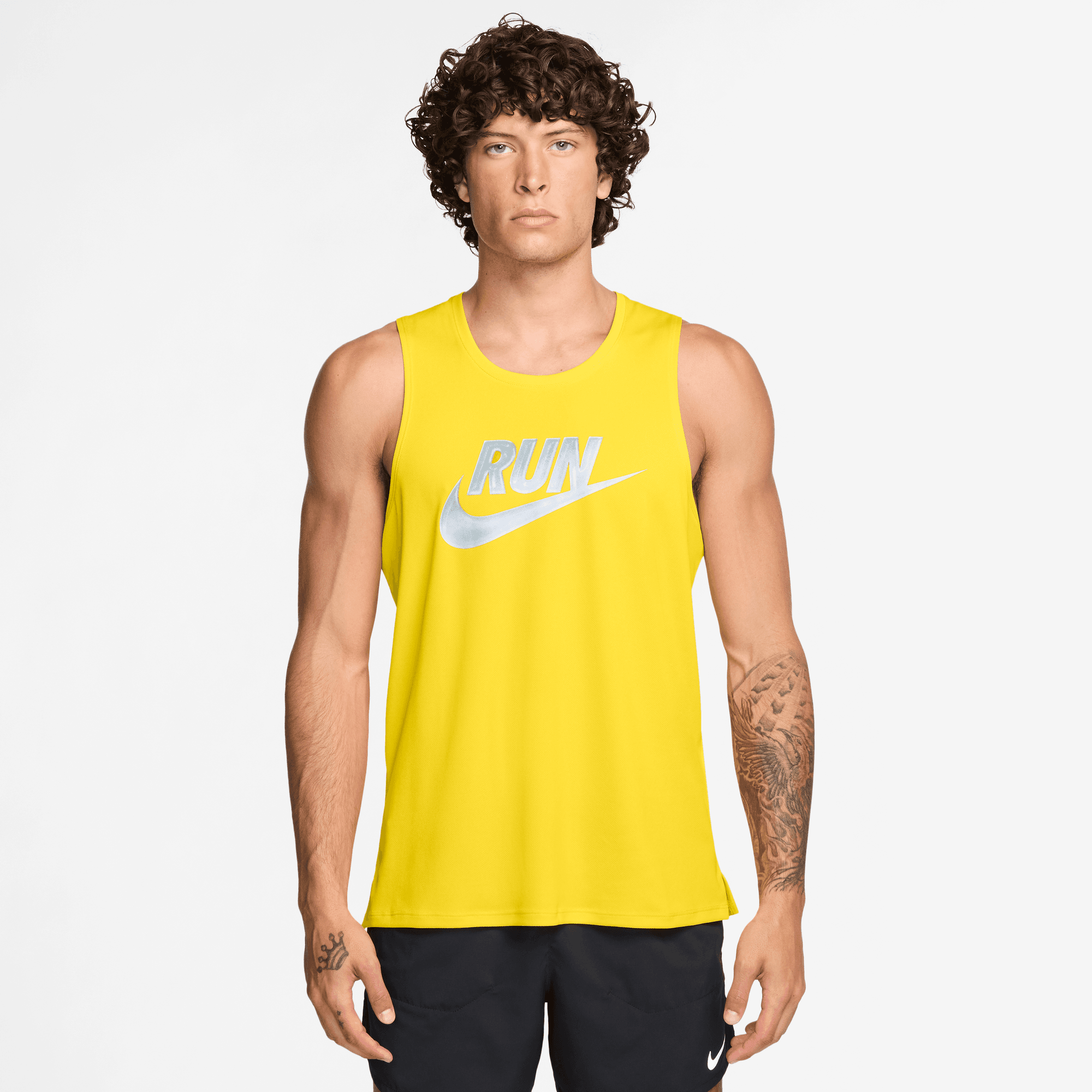 Nike - Áo ba lỗ thể thao Nam Nike Jordan Run Energy Men's Sleeveless Yellow