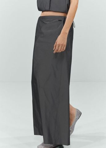 Mango - Chân váy nữ Parachute slit skirt