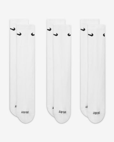 Nike - Bộ ba đôi Vớ thể thao cổ cao Nam Everyday Plus Cushioned Training Crew Socks (3 Pairs)