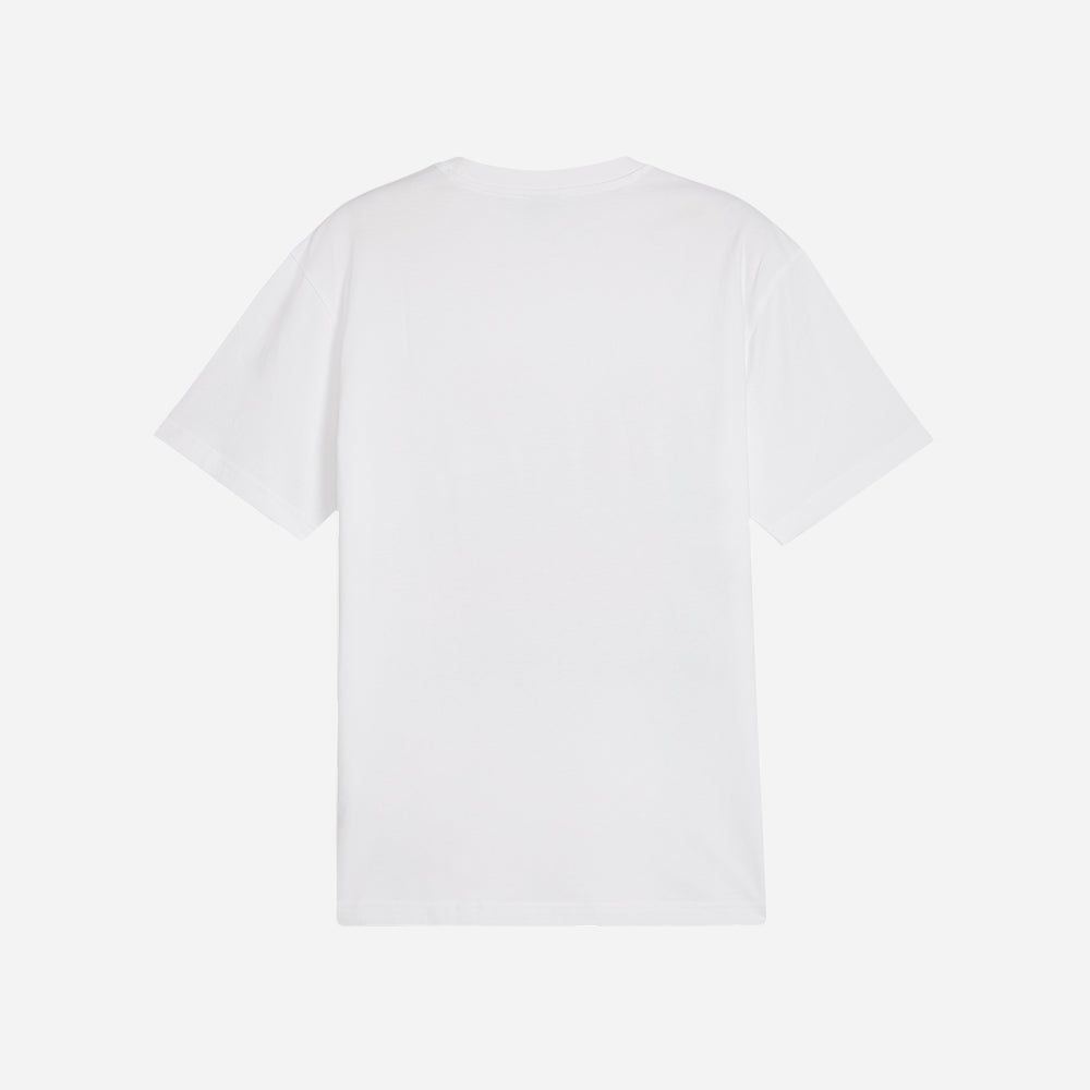 Puma - Áo thun nam nữ Graphics Medal Lifestyle Tee