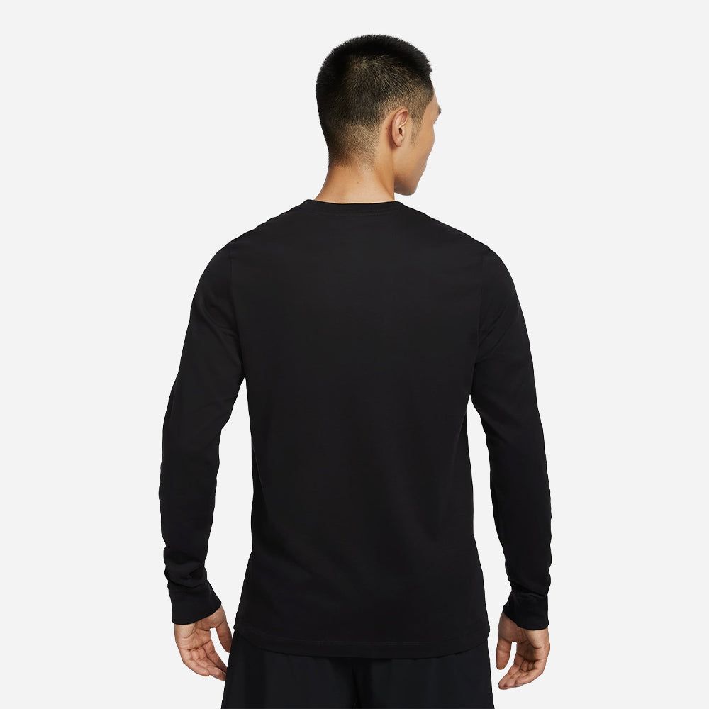 Nike - Áo thun tay dài tập luyện Nam Dri-Fit Tee Long Swoosh