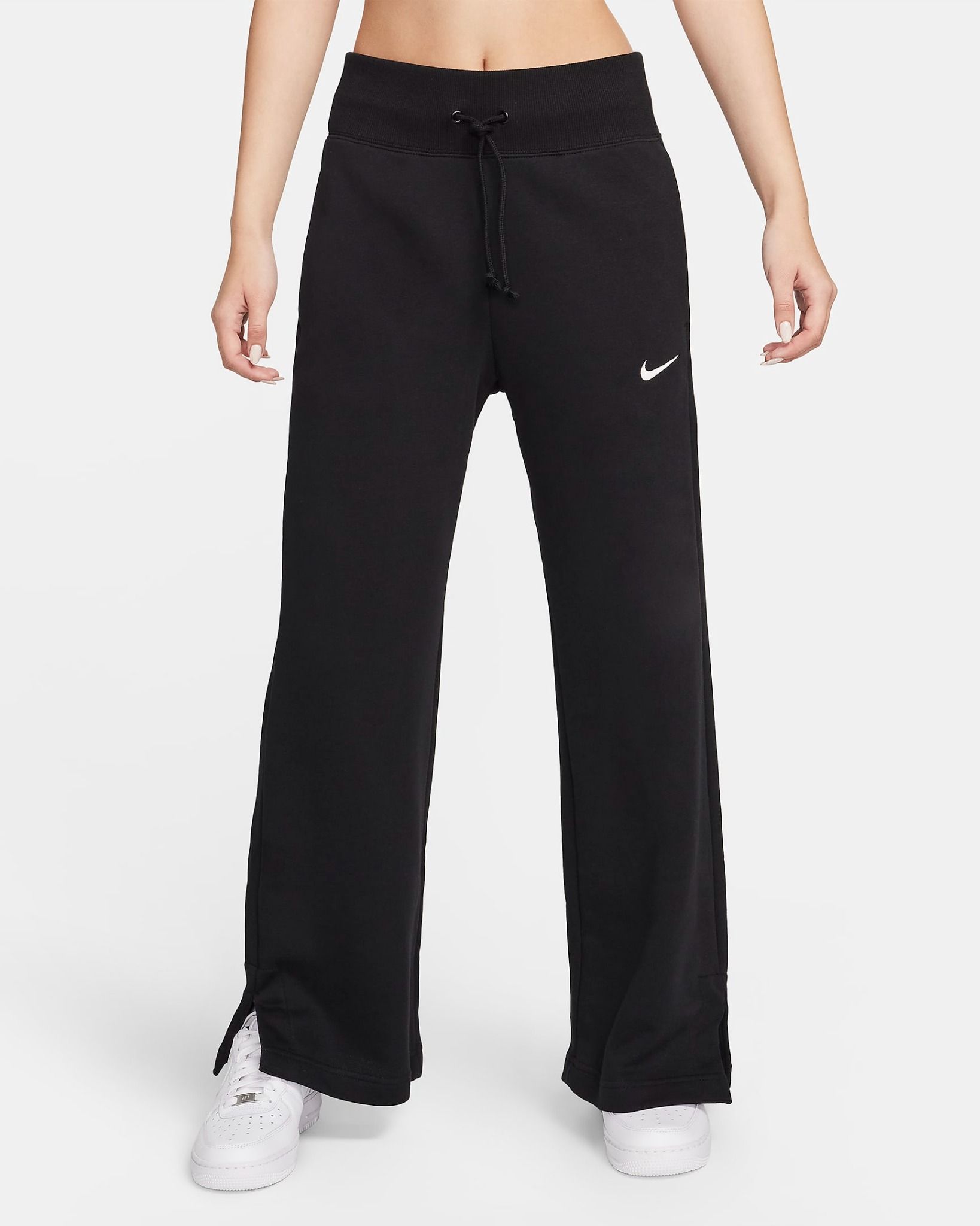 Nike - Quần dài thể thao Nữ Phoenix Fleece Women's High-Waisted Wide-Leg French Terry Tracksuit Bottoms