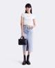 Calvin Klein - Áo tay ngắn CK nữ Diffused Logo Baby Tee