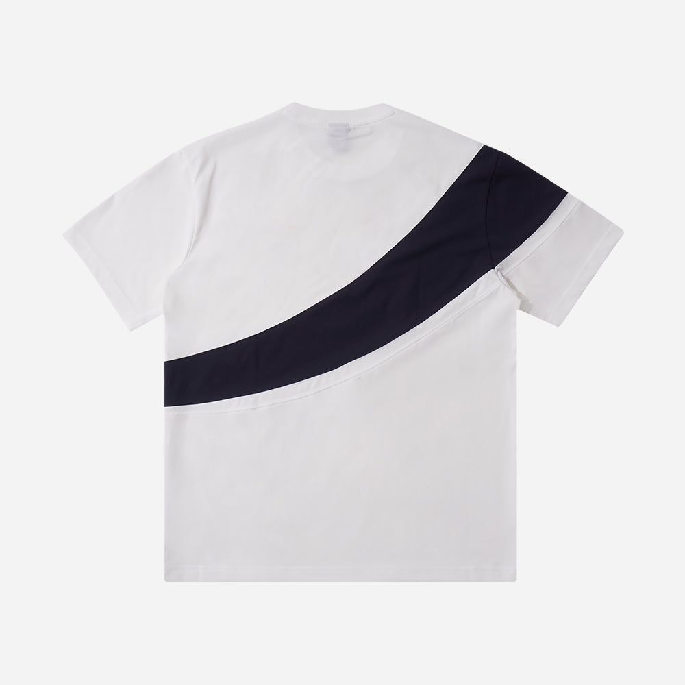 Fila - Áo thun tay ngắn nam nữ Heritage Flag Lifestyle Tee
