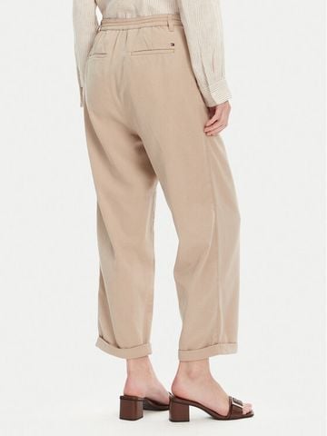 Tommy Hilfiger - Quần dài nữ Cotton Blend Relxd Straight Pull On Chino - 4
