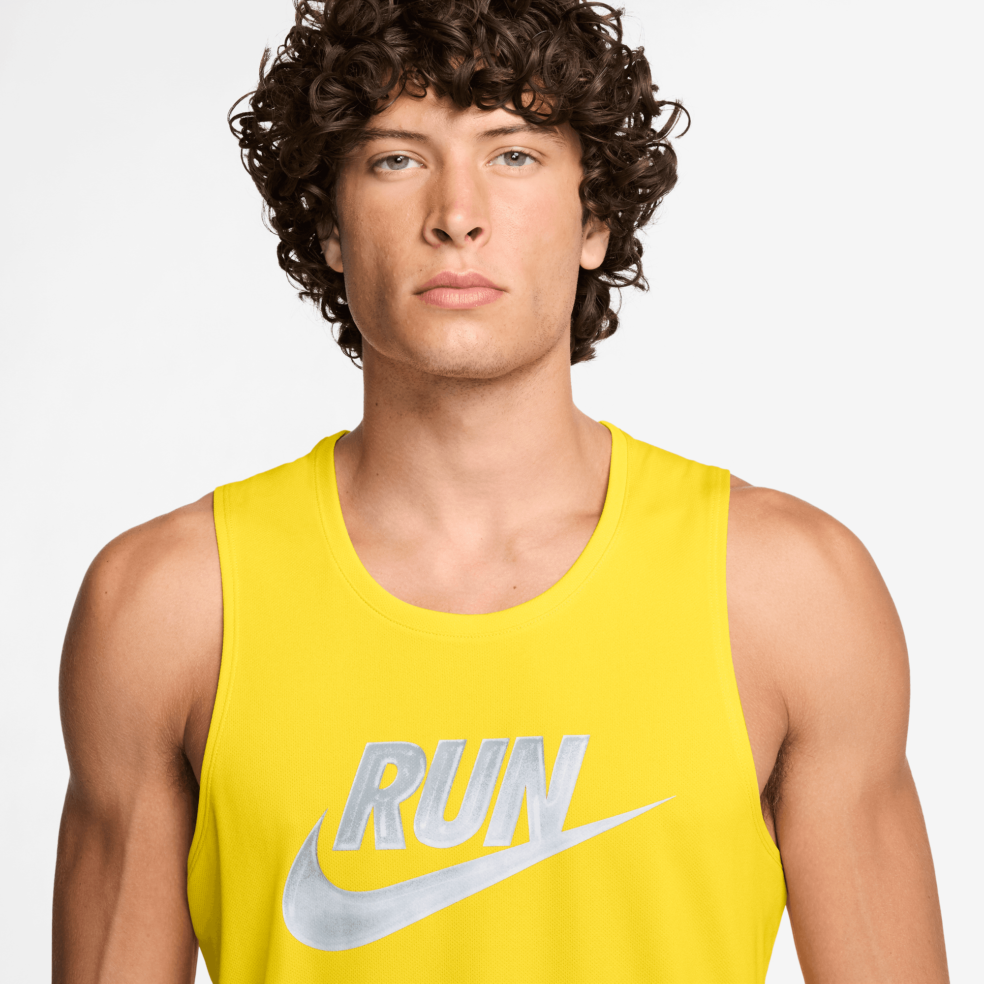 Nike - Áo ba lỗ thể thao Nam Nike Jordan Run Energy Men's Sleeveless Yellow